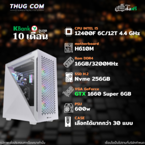 INTEL I5-12400F GTX 1660 Super 6GB
