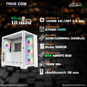INTEL CORE I5 1450 RTX 4060Ti 8GB DDR5 5200 32GB